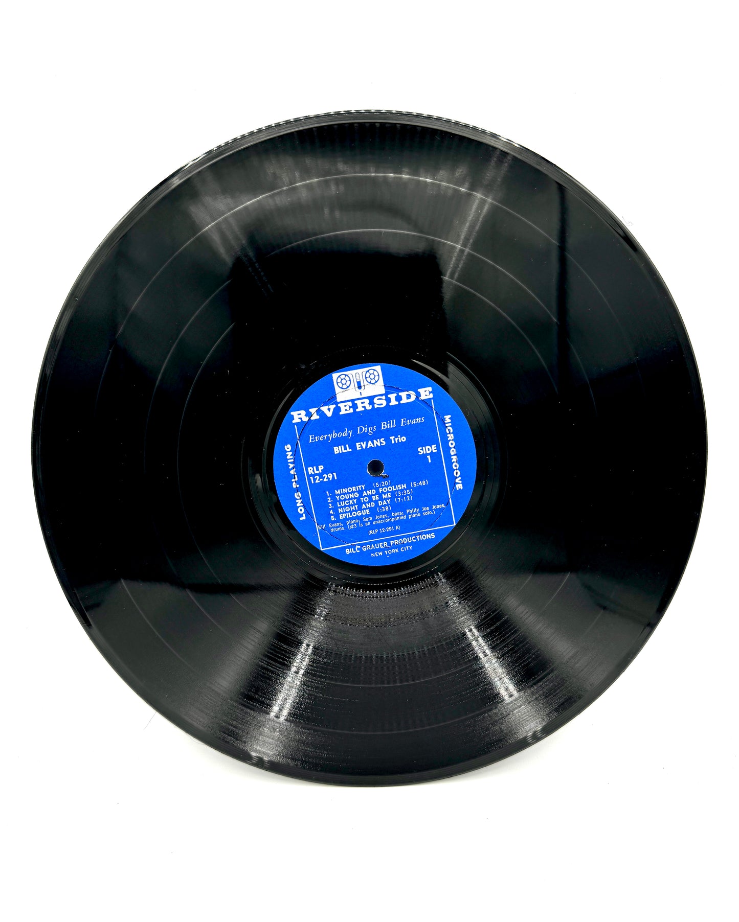 Bill Evans "Everybody Digs Bill Evans" RLP 12-291 VG/VG+