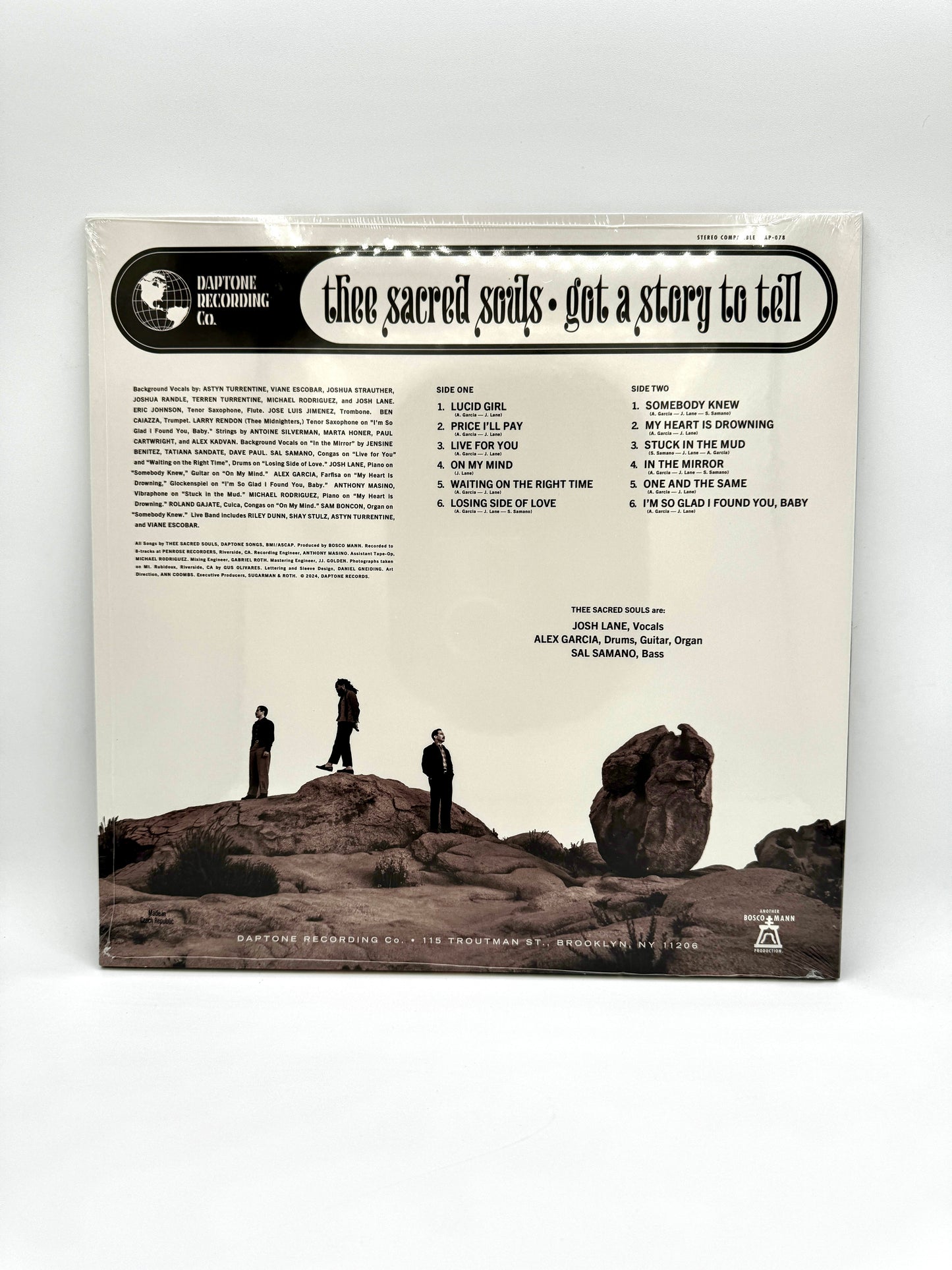 Thee Sacred Souls 'Got a Story to Tell" New (10/2024) Vireo Vinyl Pick