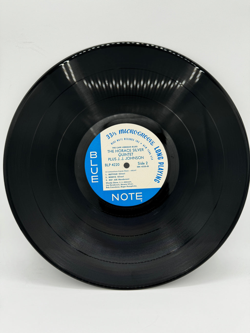 The Horace Silver Quintet Plus J.J. Johnson "The Cape Verdean Blues" BLP 4220 VG+/VG Original