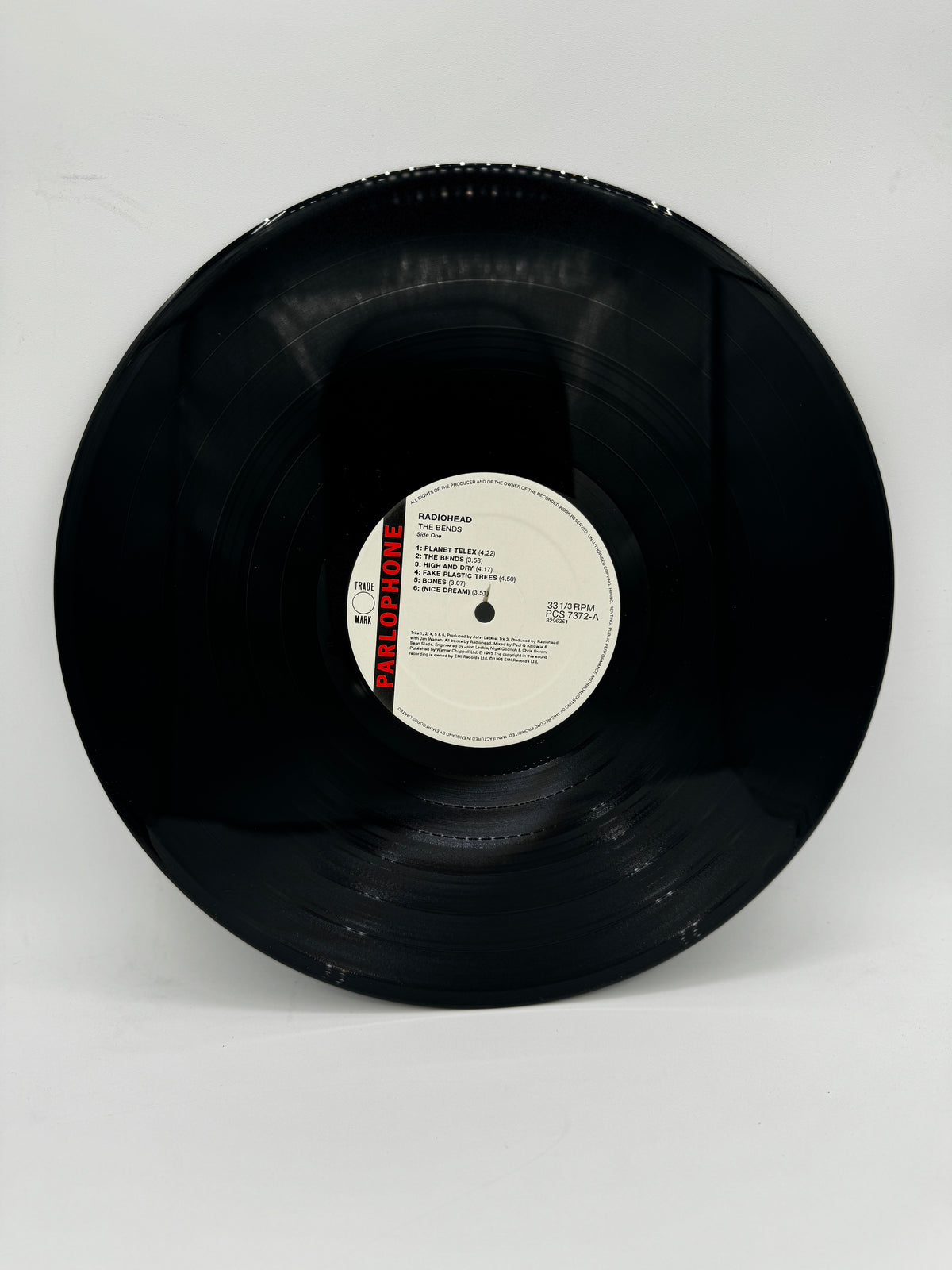 Radiohead "the bends" PCS 7372 M/M 1995 repress (never played!)