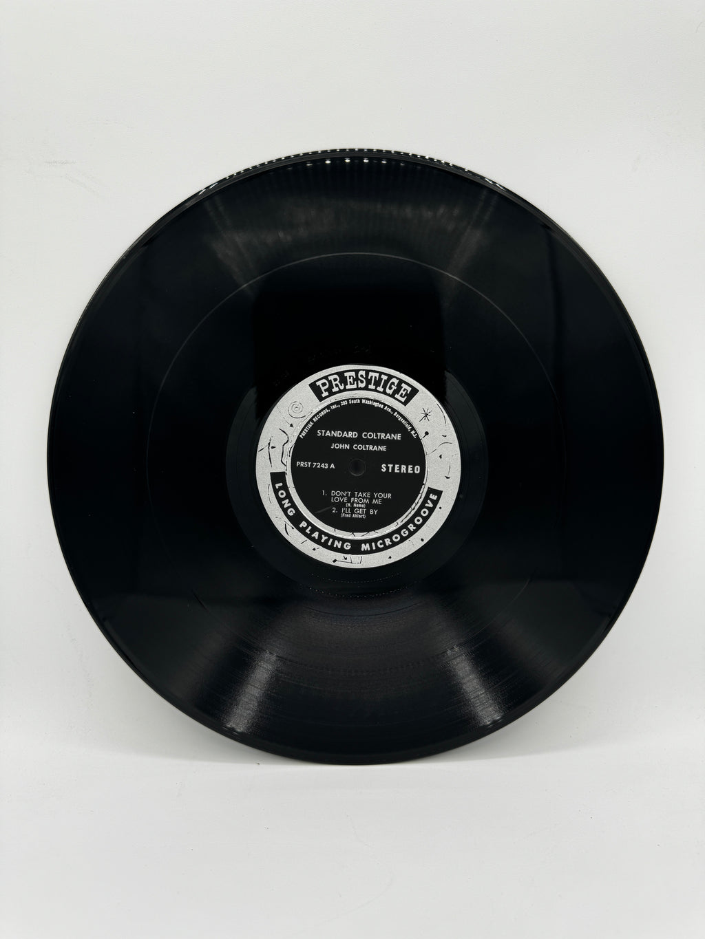 John Coltrane "Standard Coltrane" PRST7243 VG+/VG+ 1962 Original