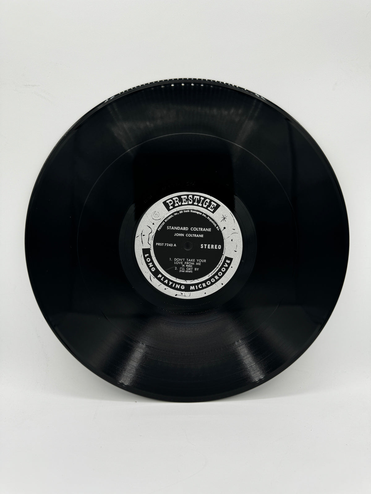 John Coltrane "Standard Coltrane" PRST7243 VG+/VG+ 1962 Original