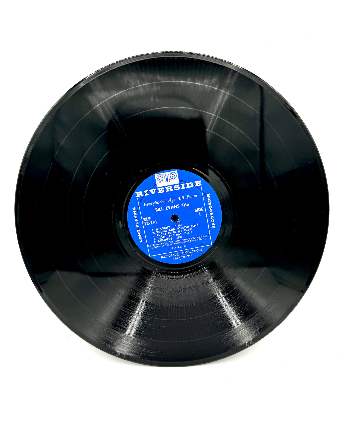 Bill Evans "Everybody Digs Bill Evans" RLP 12-291 VG/VG+