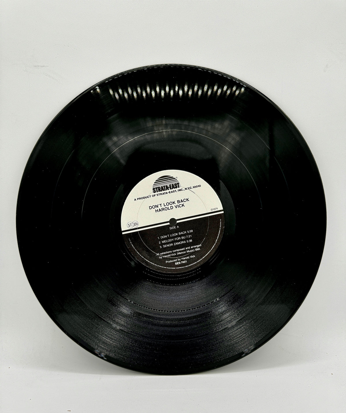 Harold Vick "Don't Look Back" SES-7431 VG+/G+ 1974 Original