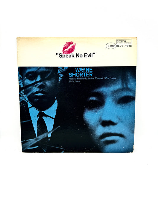 Wayne Shorter "Speak No Evil" VG+/VG+ BST-84194 1973 Reissue Van Gelder Stamp
