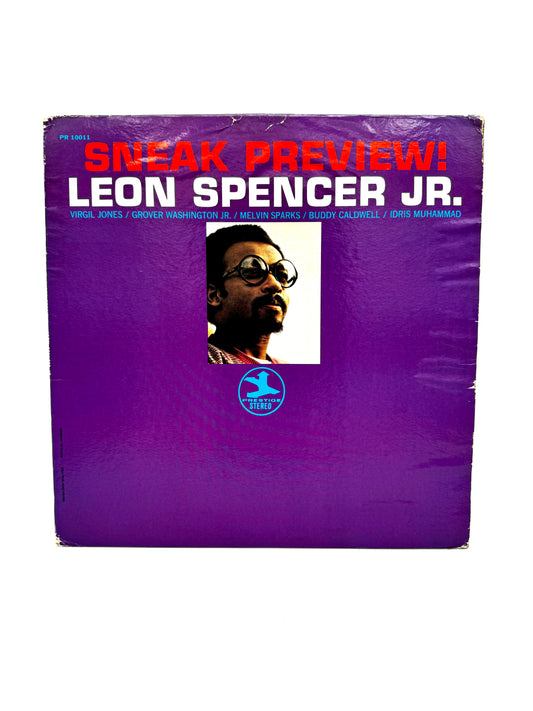 Leon Spencer Jr. "Sneak Preview!" PR10011 NM/G+ 1971 Original