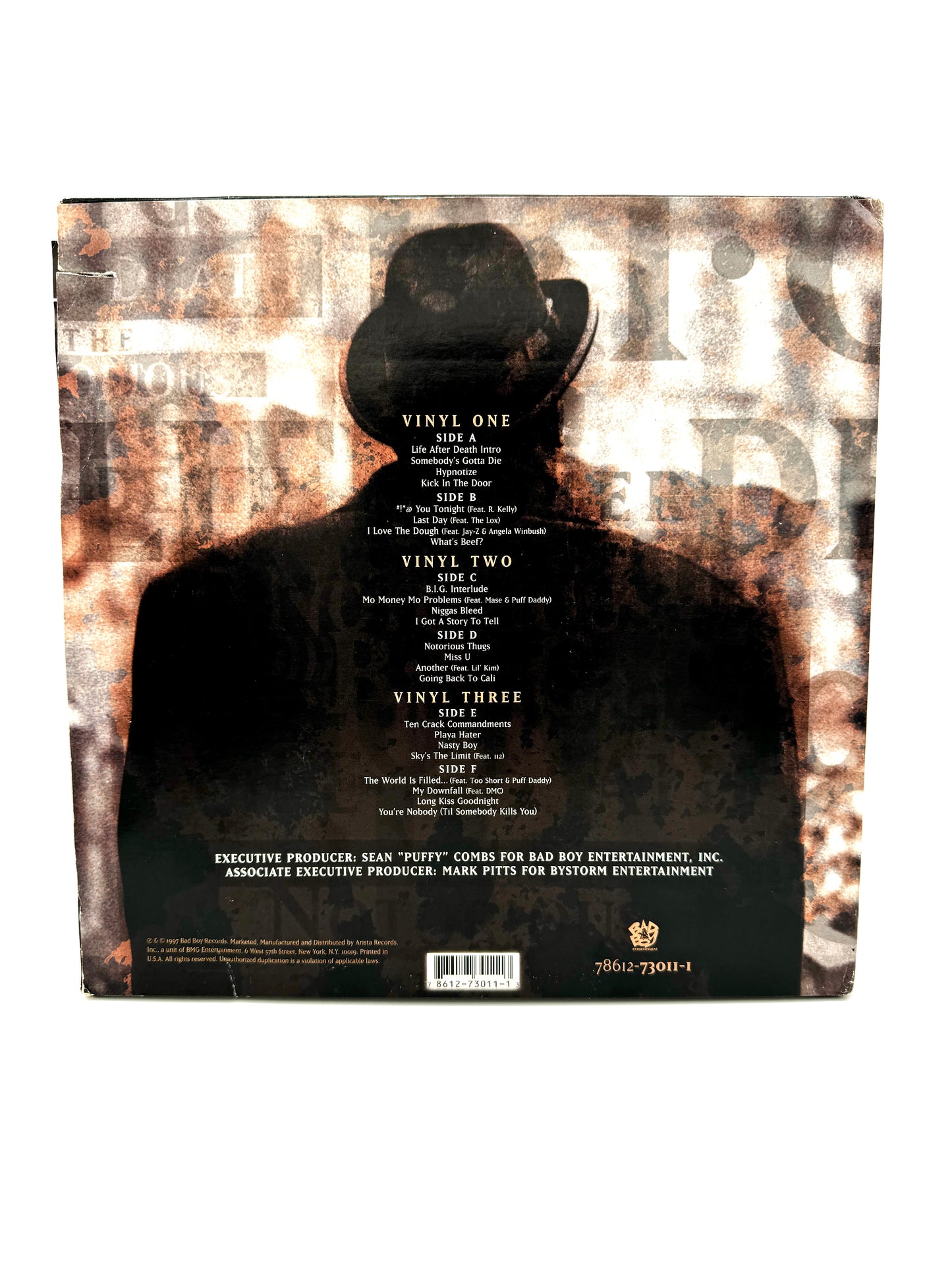 The Notorious B.I.G. "Life After Death" 786127301113 VG+/VG 1997 Original 3XLP