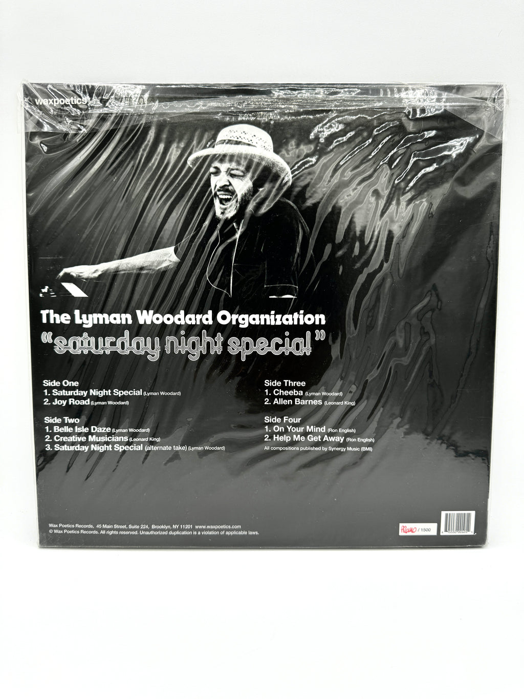 The Lyman Woodward Organization "saturday night special" WPR005 NEW  2009 re-issue