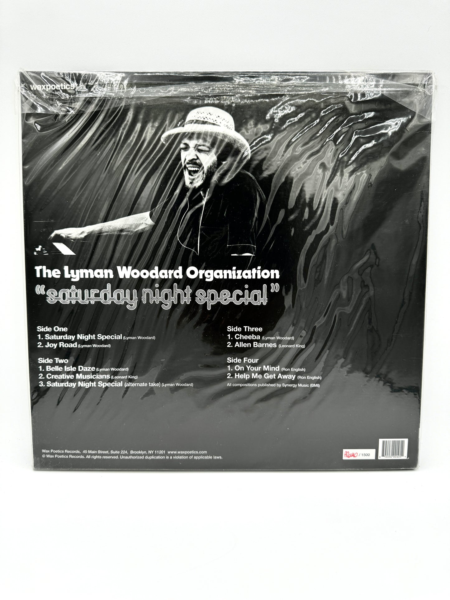 The Lyman Woodward Organization "saturday night special" WPR005 NEW  2009 re-issue