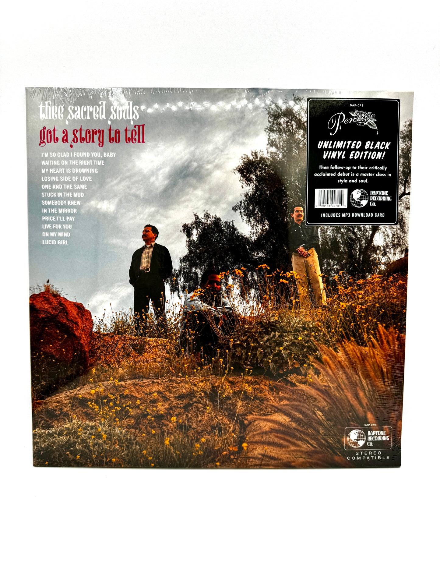 Thee Sacred Souls 'Got a Story to Tell" New (10/2024) Vireo Vinyl Pick